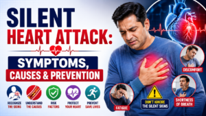 Read more about the article Silent Heart Attack: Symptoms, Causes & Prevention