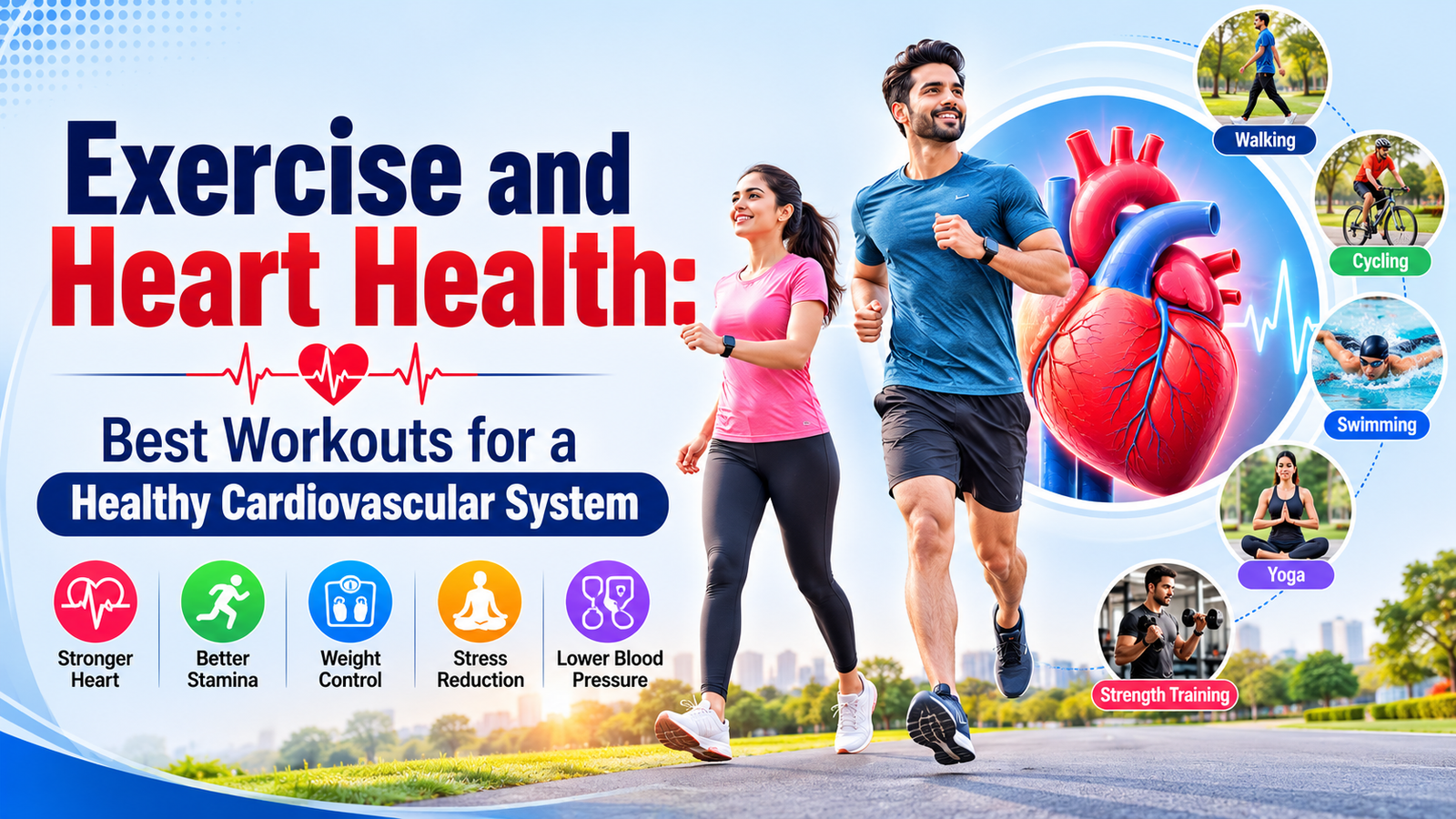You are currently viewing Exercise and Heart Health: Best Workouts for a Healthy Cardiovascular System